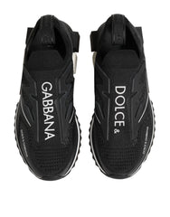 Dolce & Gabbana Black SORRENTO Sport Stretch Sneakers Shoes - Sneakers