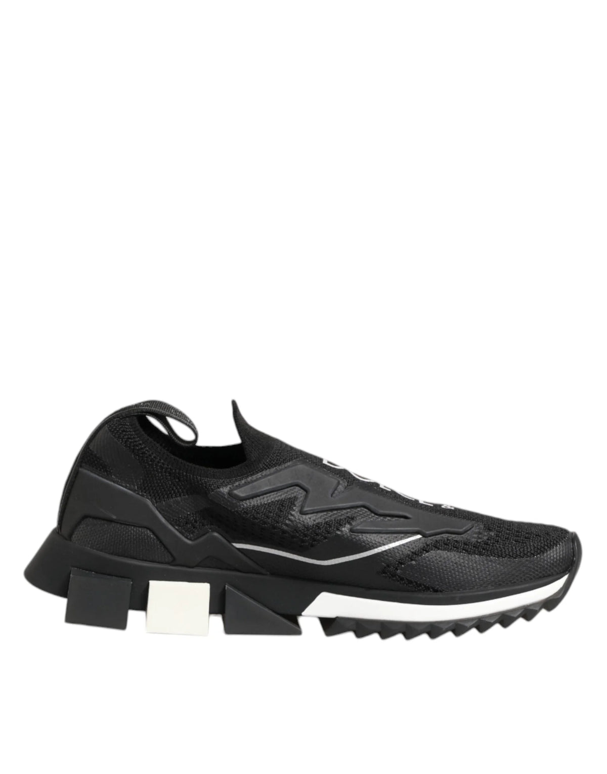 Dolce & Gabbana Black SORRENTO Sport Stretch Sneakers Shoes - Sneakers