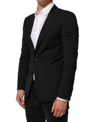 Dolce & Gabbana Black STAFF 2 Buttons Suit Jacket Blazer - IT44 | XS - Sport Jackets