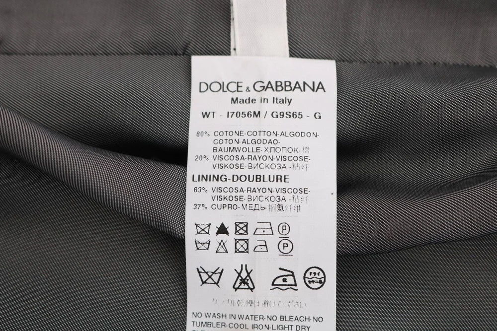 Dolce & Gabbana Black STAFF Cotton Rayon Vest - IT50 | L - Vests