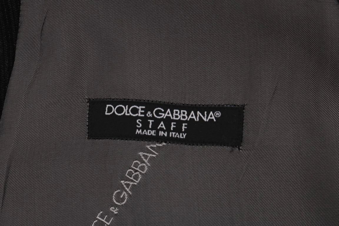 Dolce & Gabbana Black STAFF Cotton Rayon Vest - IT50 | L - Vests