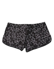 Dolce & Gabbana Black Star Print Beachwear Shorts Swimwear - IT2 | XXS