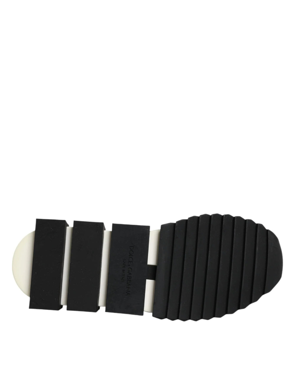 Dolce & Gabbana Black Strass Slip On Men Sorrento Sneakers Shoes - EU42.5/US9.5