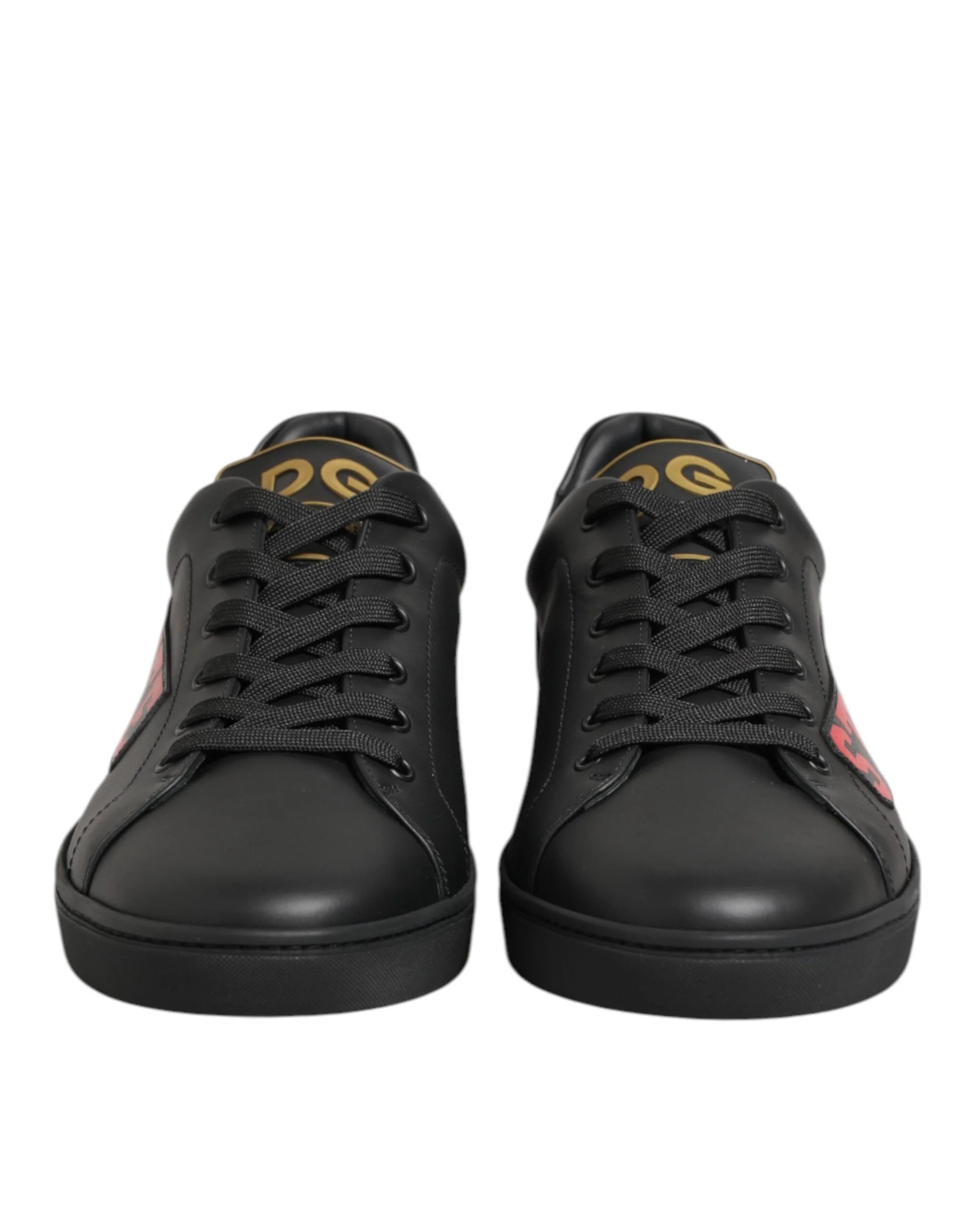 Dolce & Gabbana Black Street Life Low Top Men Sneakers Shoes - Sneakers