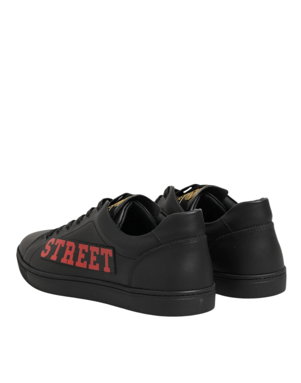 Dolce & Gabbana Black Street Life Low Top Men Sneakers Shoes - Sneakers