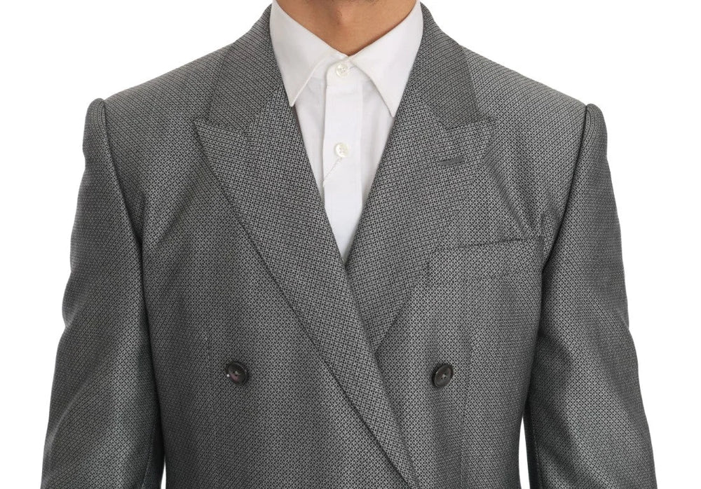 Dolce & Gabbana Black Stretch Crystal Bee Slim Fit Suit - IT48 | M - Pant Suits