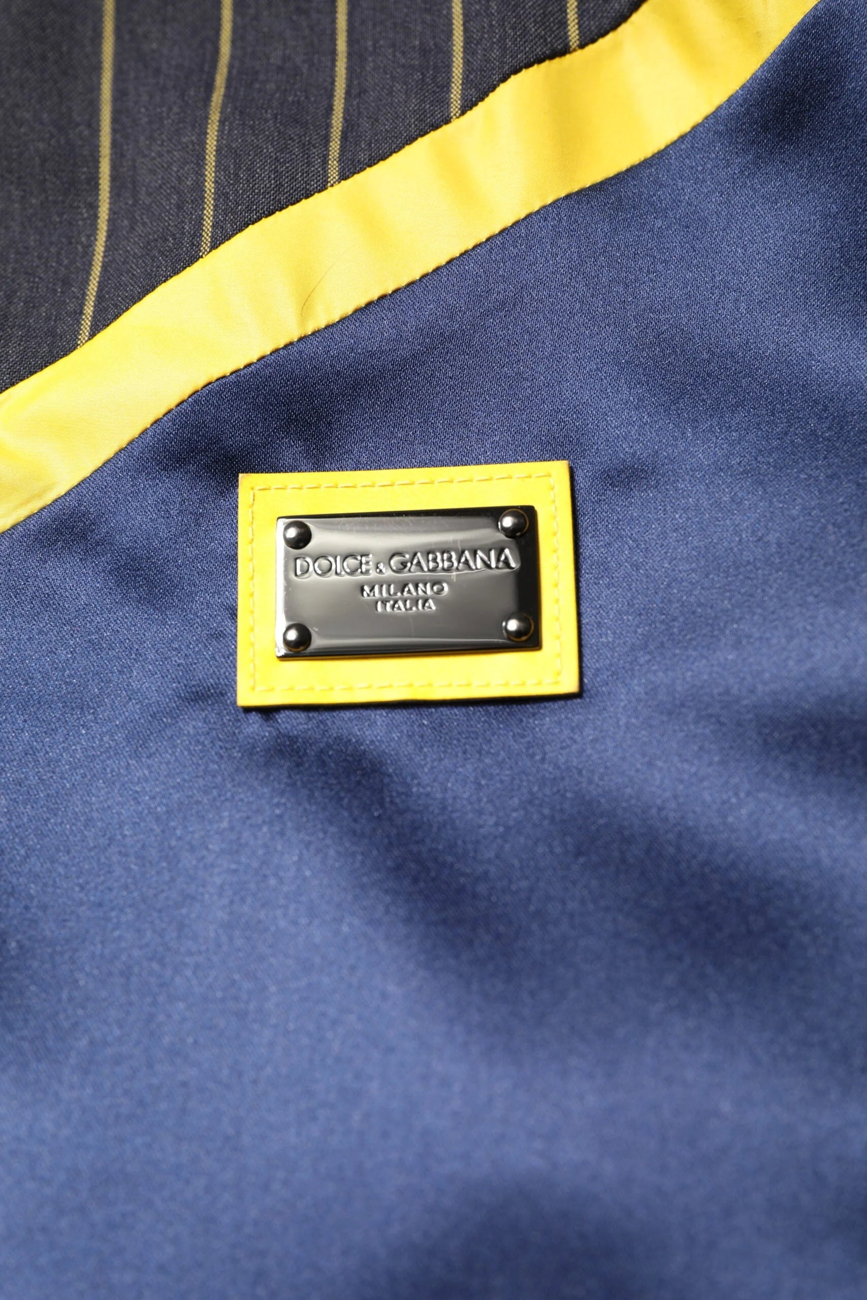 Dolce & Gabbana Black Striped Logo Full Zip Bomber Jacket - IT52 | XL - Bomber Jackets