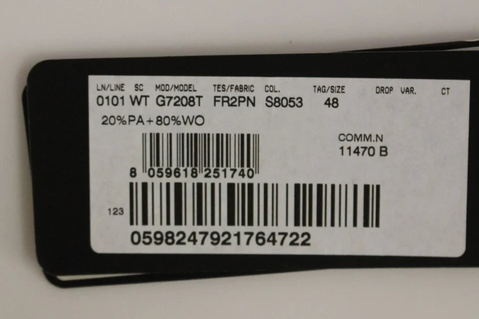 Dolce & Gabbana Black Striped Wool Logo Vest Gilet Weste - IT48 | M - Vests