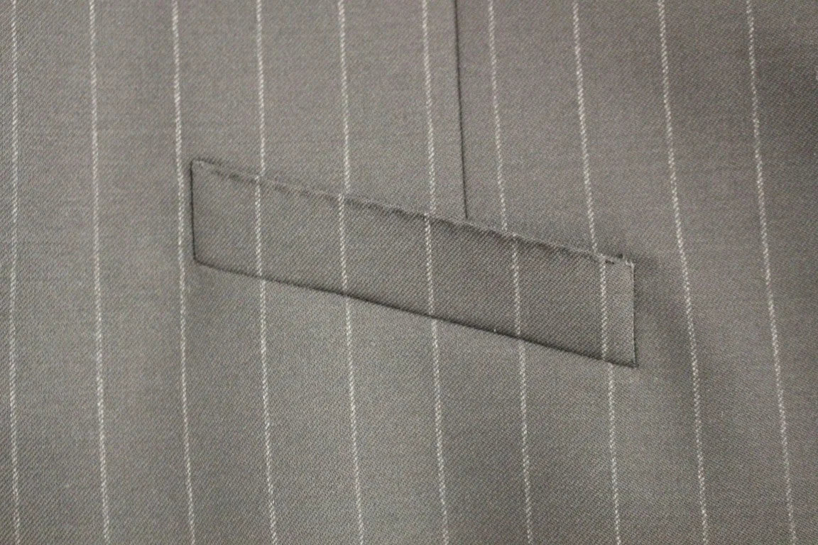 Dolce & Gabbana Black Striped Wool Logo Vest - IT48 | M - Vests