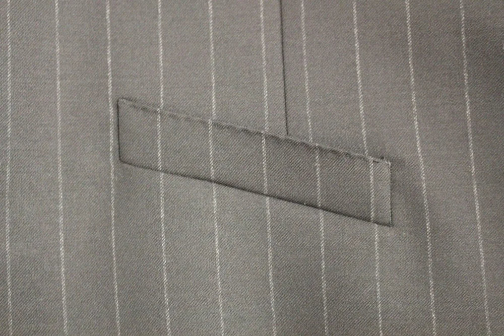 Dolce & Gabbana Black Striped Wool Logo Vest - IT48 | M - Vests