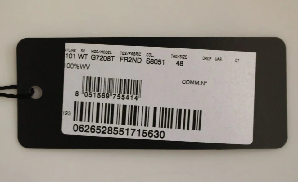 Dolce & Gabbana Black Striped Wool Single Breasted Vest - IT48 | M - Vests