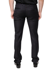Dolce & Gabbana Black Stripes Skinny Men Dress Pants - IT46 | S - Trousers