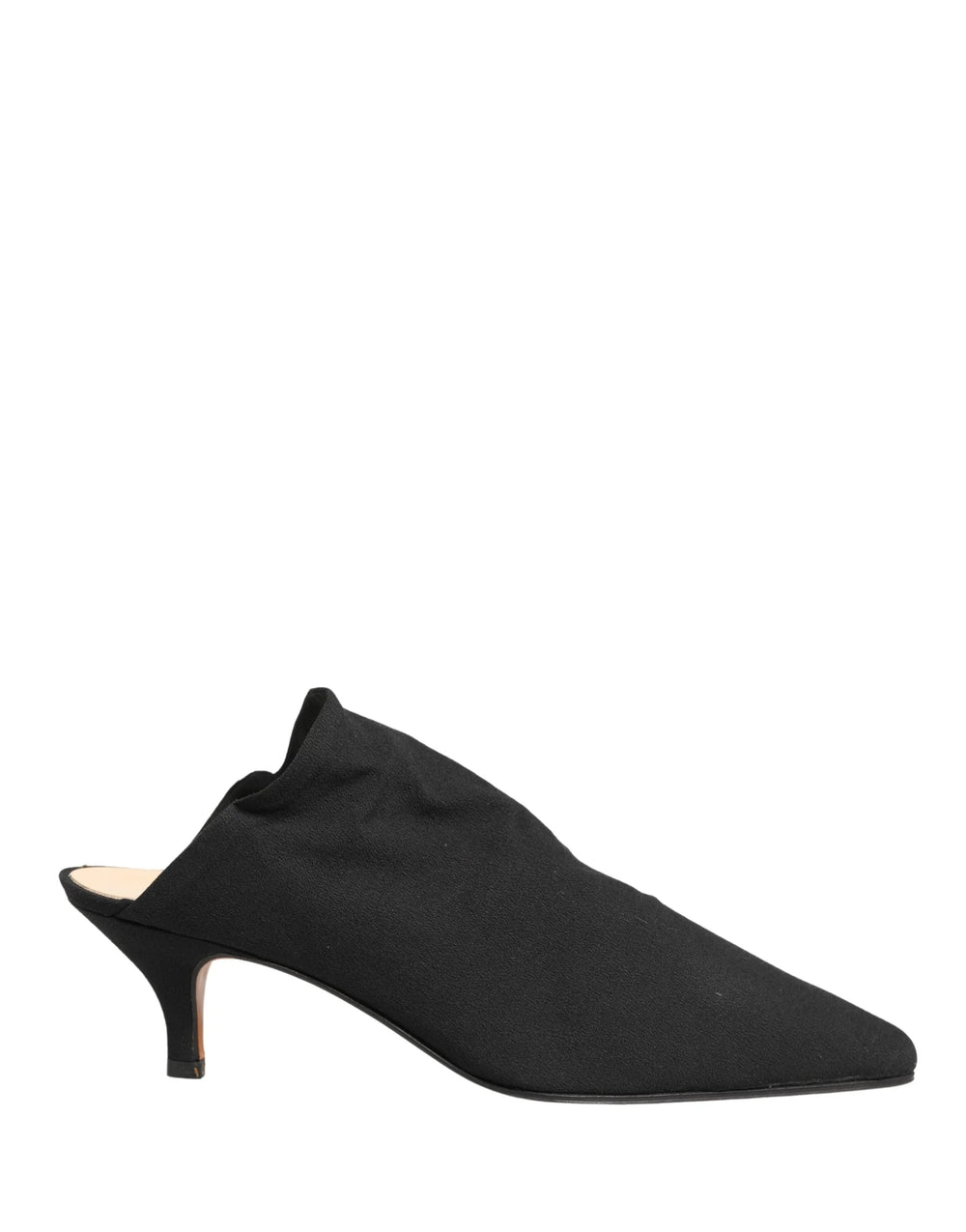 Mules à talon en daim noir Dolce & Gabbana - EU38/US7.5