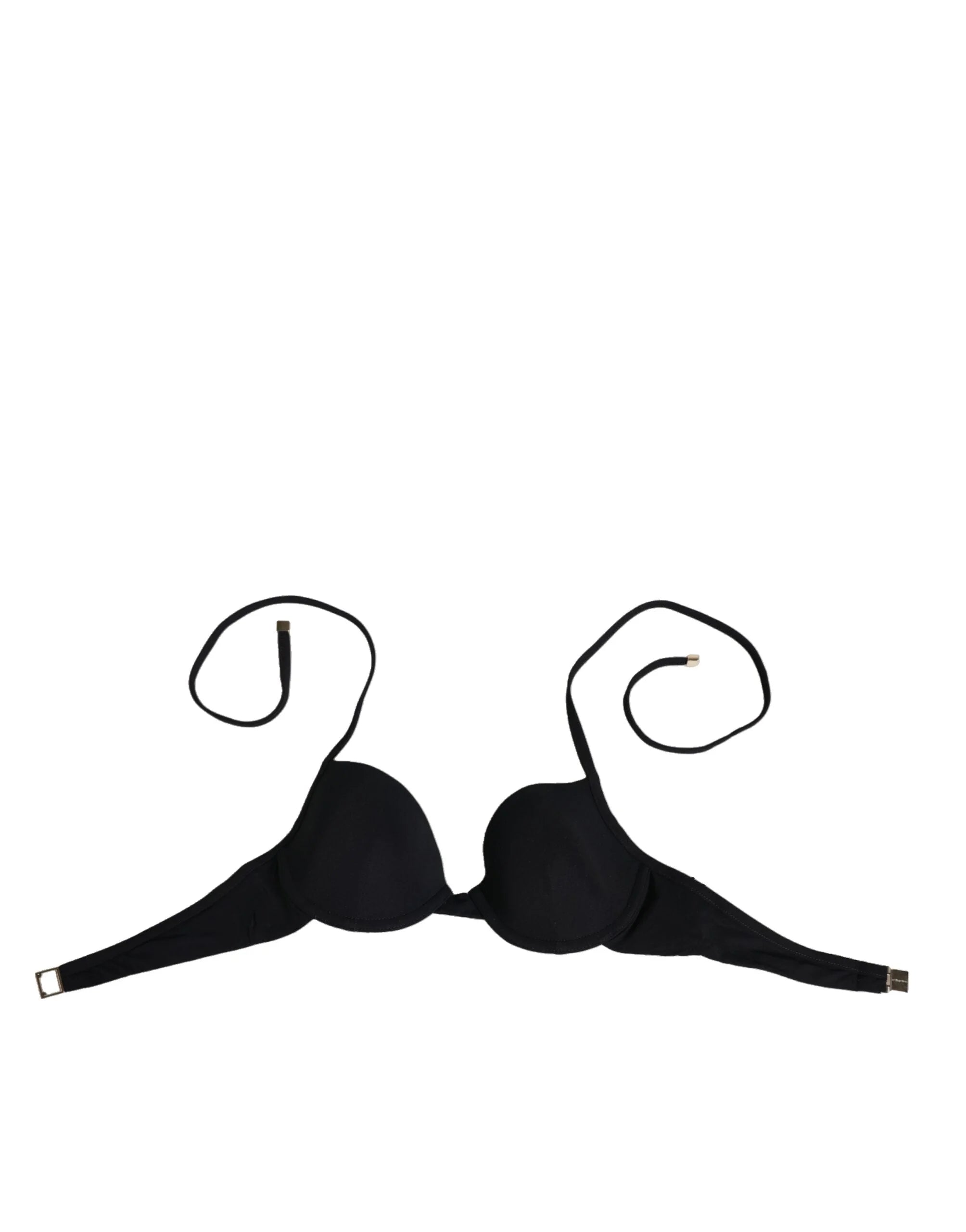 Dolce & Gabbana Black Underwire Push Up Balconette Bra Underwear - IT1 | XS - Bras