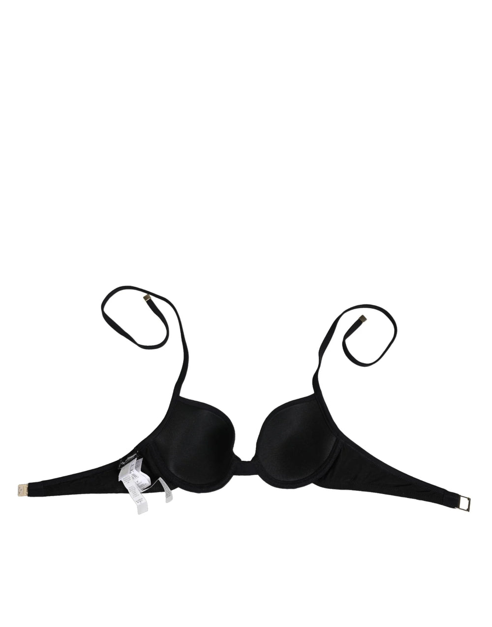 Dolce & Gabbana Black Underwire Push Up Balconette Bra Underwear - IT1 | XS - Bras