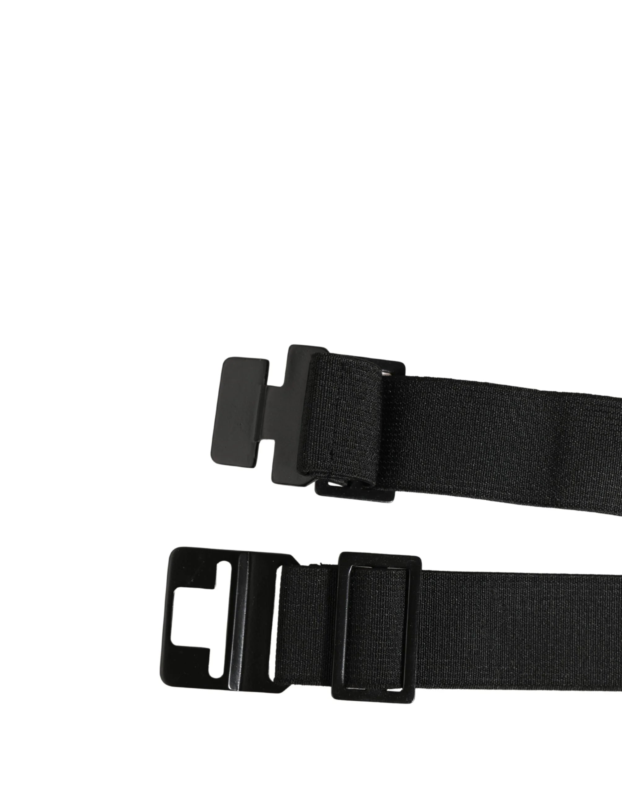 Dolce & Gabbana Black Velvet Wide Belt Waist Cummerband Men - IT48 | M