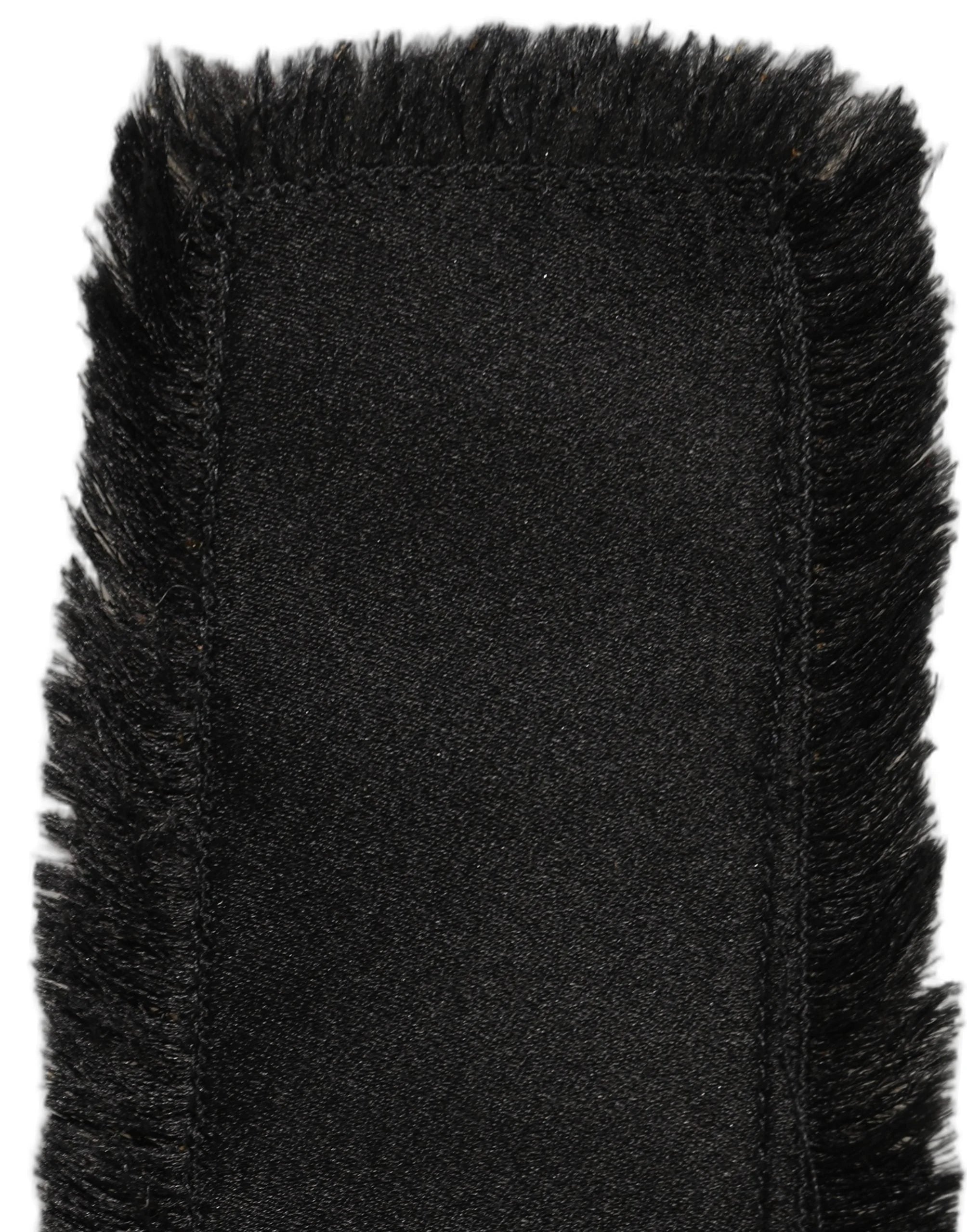 Dolce & Gabbana Black Velvet Wrap Around Tie Cintura Belt - IT40|S