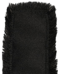 Dolce & Gabbana Black Velvet Wrap Around Tie Cintura Belt - IT40|S