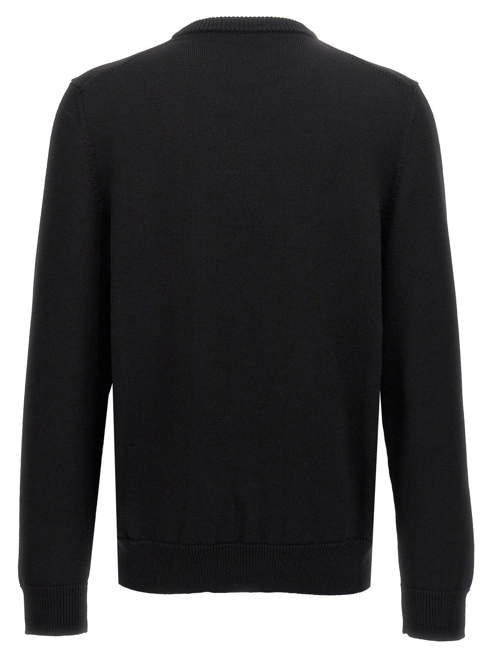 Dolce & Gabbana Black Virgin Wool Cardigan