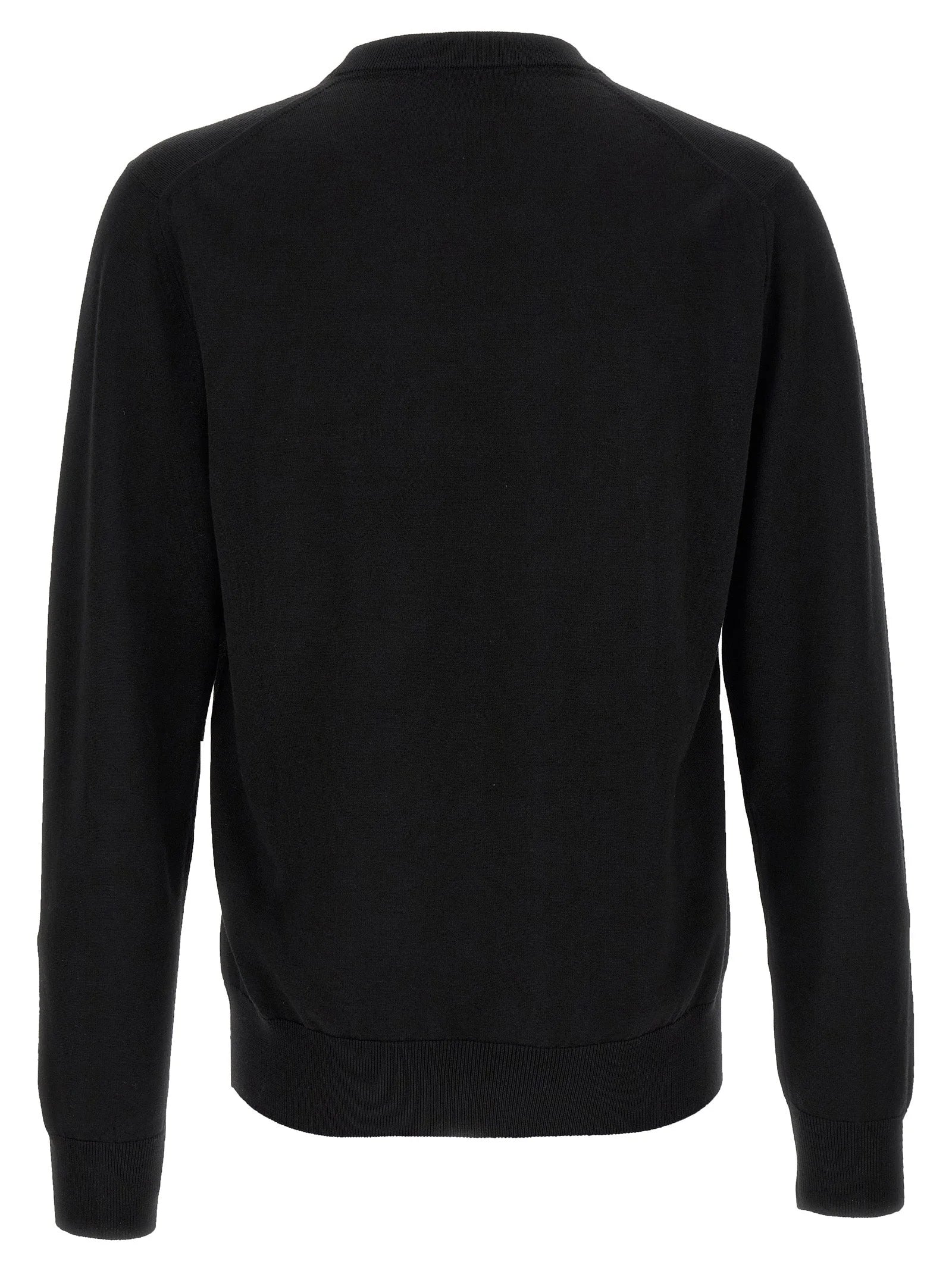 Dolce & Gabbana Black Virgin Wool Cardigan