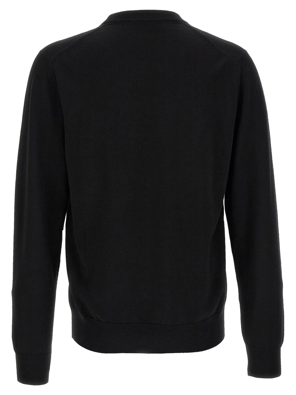 Dolce & Gabbana Black Virgin Wool Cardigan