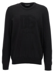 Dolce & Gabbana Black Virgin Wool Cardigan