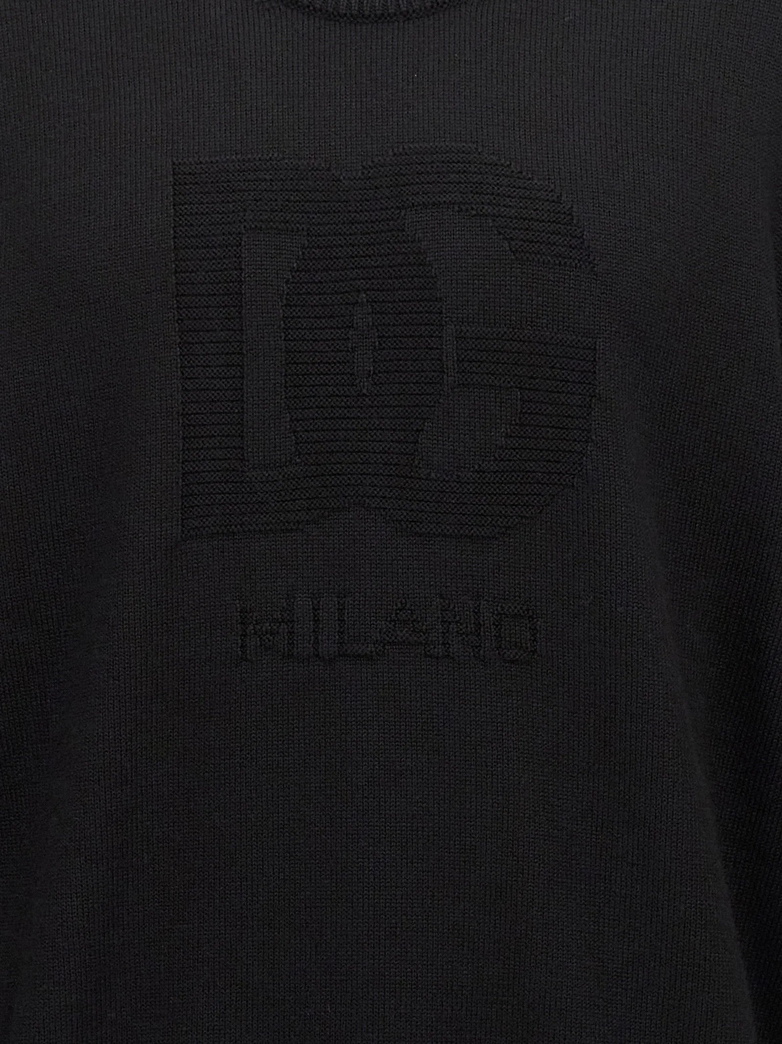 Dolce & Gabbana Black Virgin Wool Cardigan