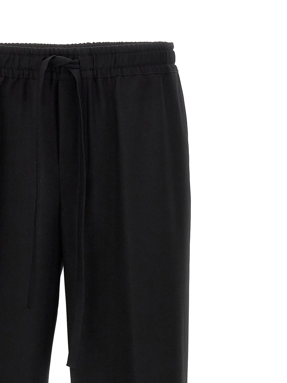 Dolce & Gabbana Black Virgin Wool Casual Pants - XXL