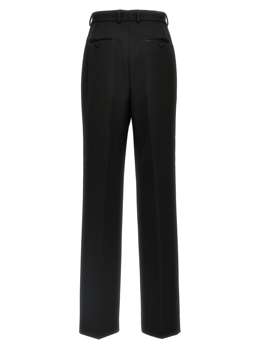 Dolce & Gabbana Black Virgin Wool Tuxedo