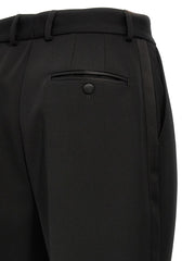 Dolce & Gabbana Black Virgin Wool Tuxedo