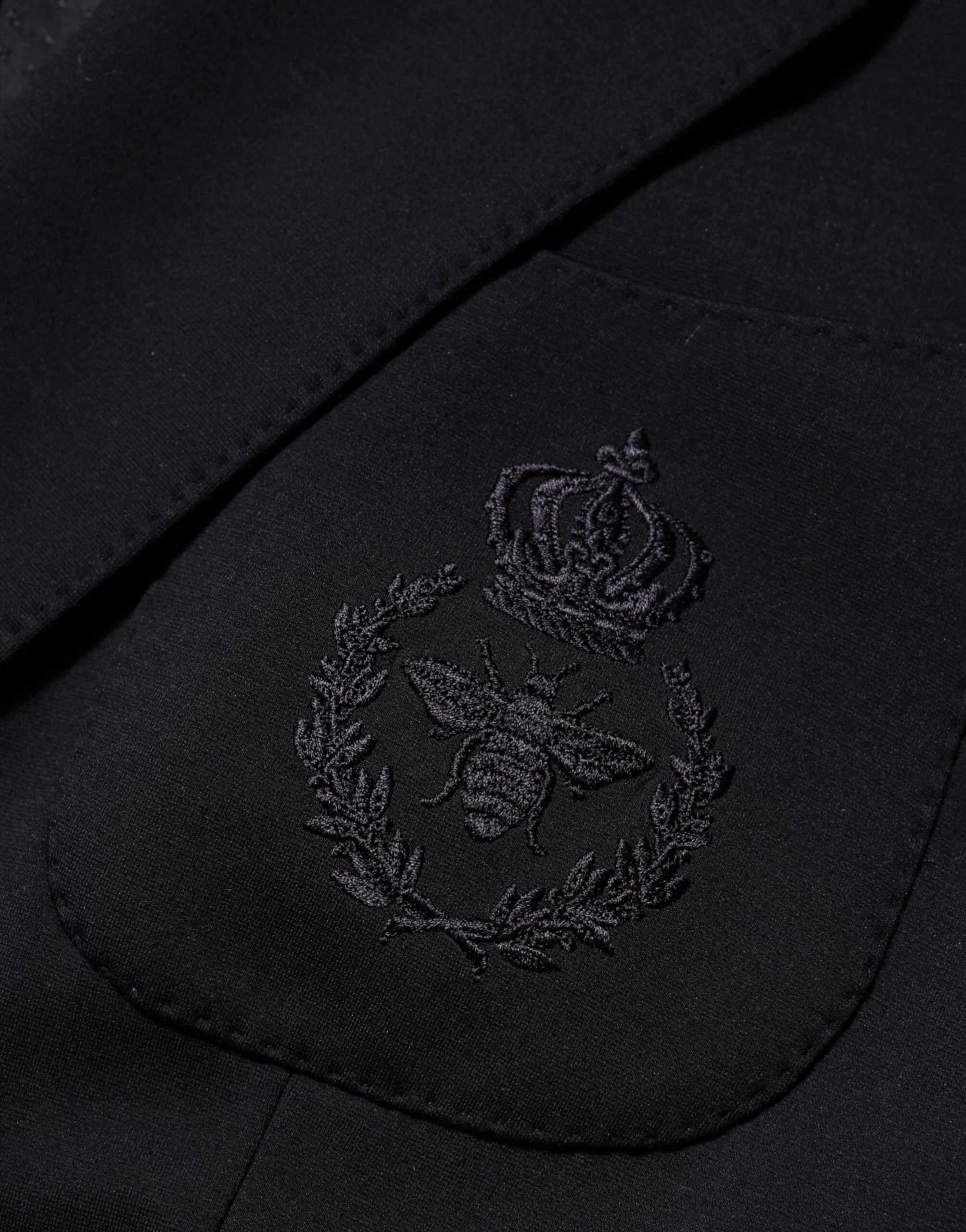 Dolce & Gabbana Black Viscose 2 Buttons Suit Jacket Blazer - IT60 | 3XL - Sport Jackets