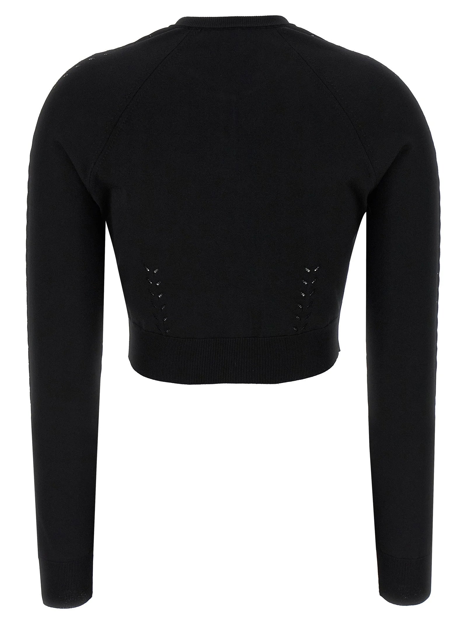 Dolce & Gabbana Black Viscose Cardigan - IT46