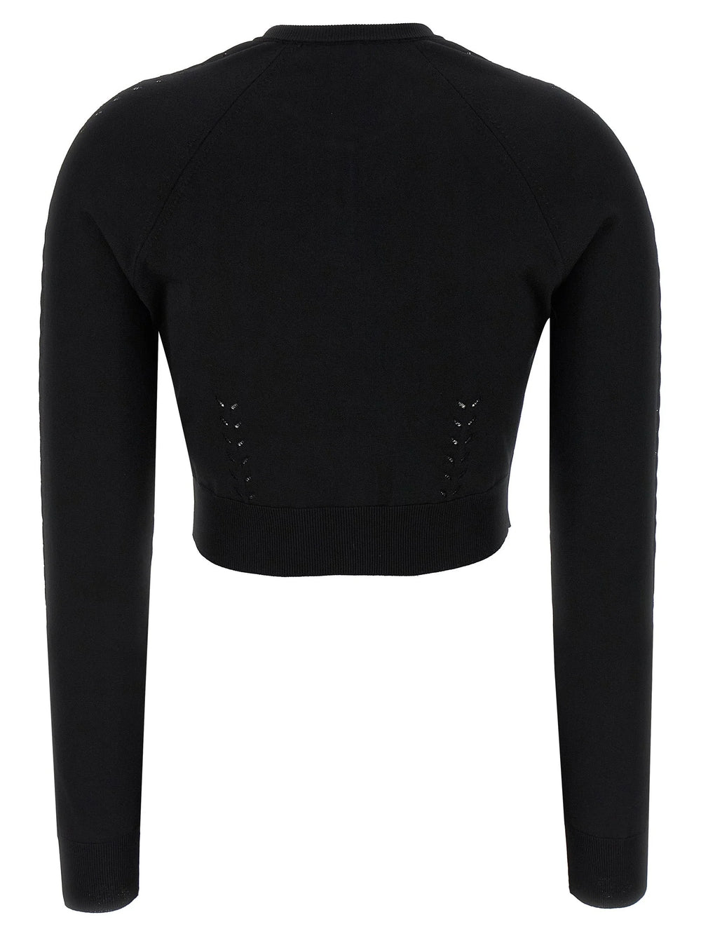 Dolce & Gabbana Black Viscose Cardigan - IT46