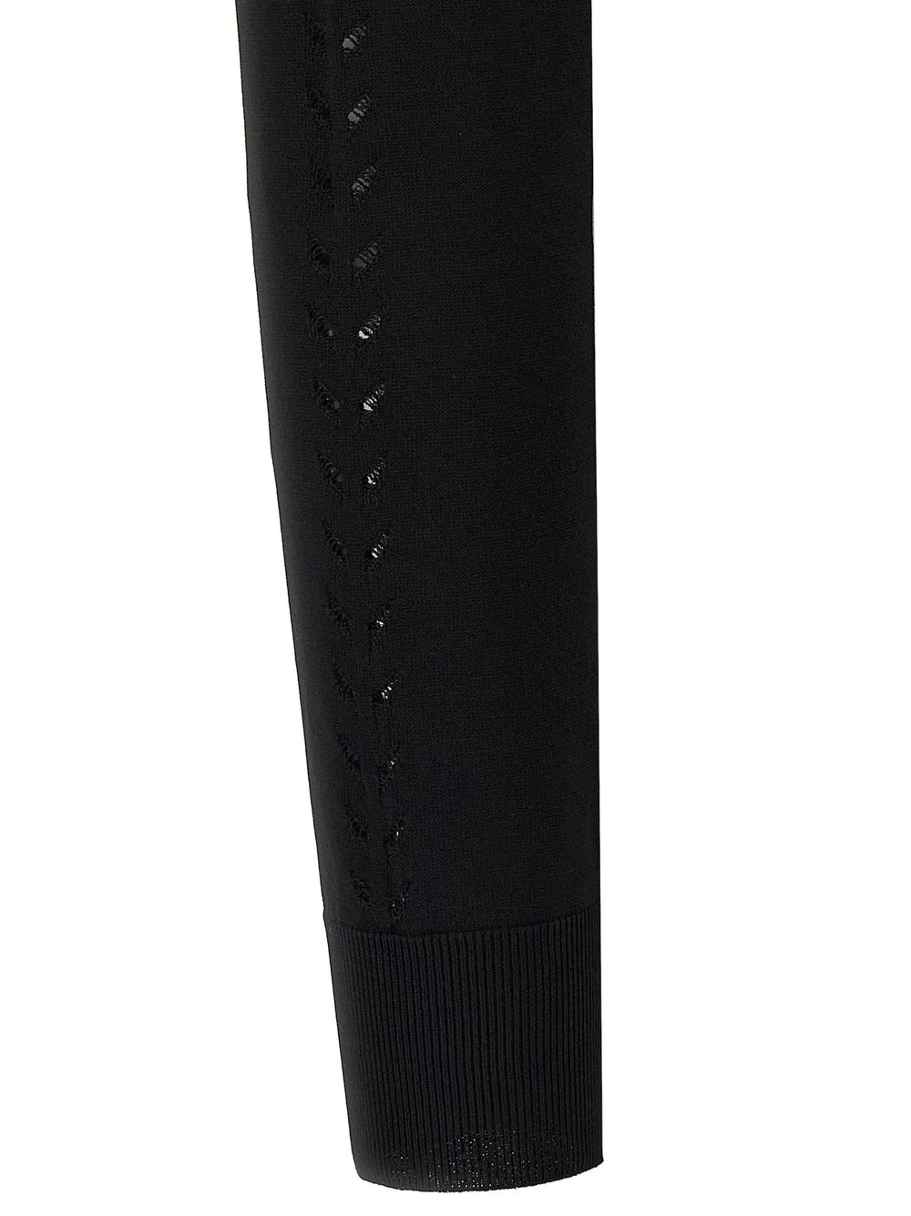 Dolce & Gabbana Black Viscose Cardigan - IT46