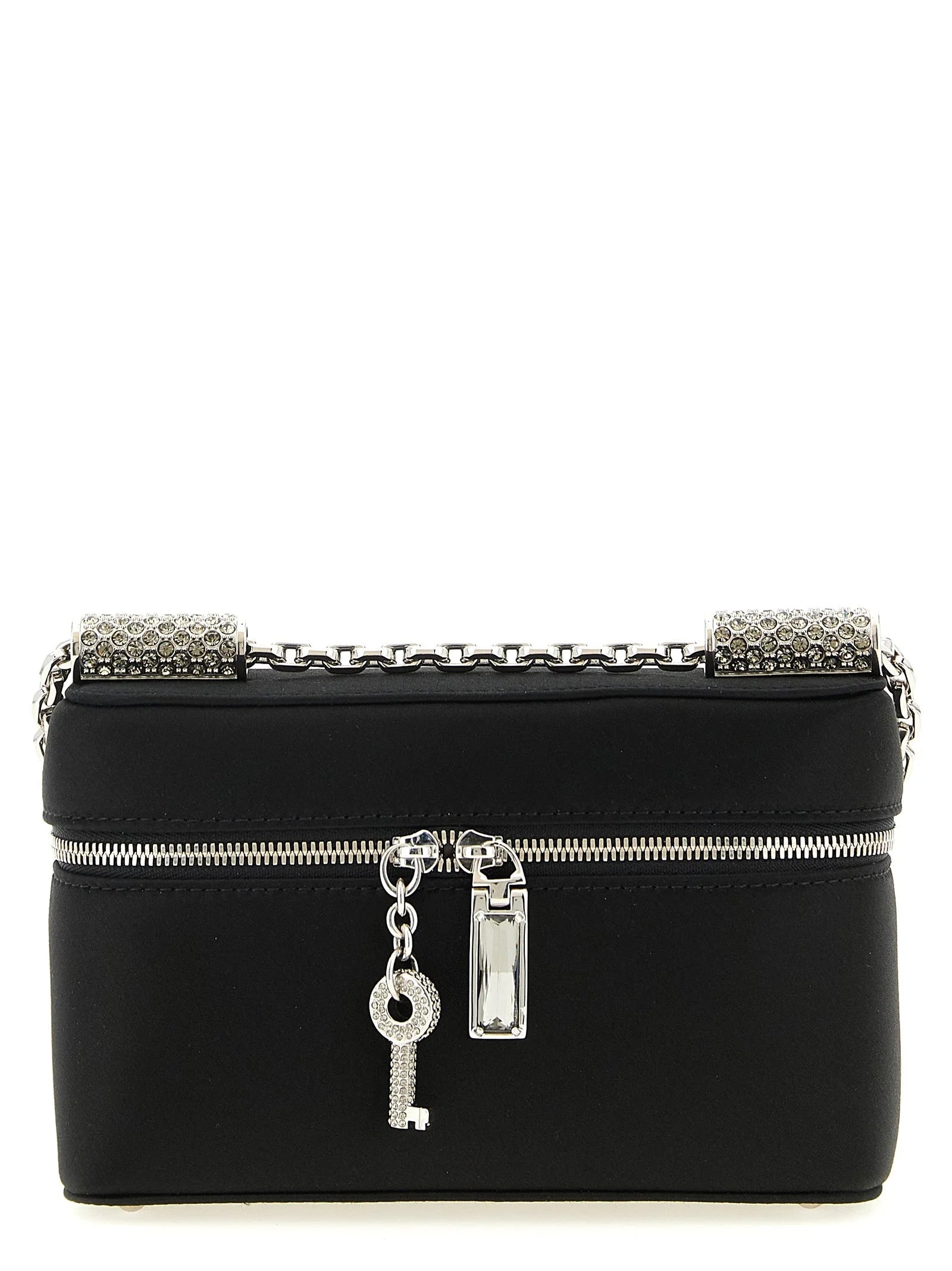 Dolce & Gabbana Black Viscose Crossbody Bag