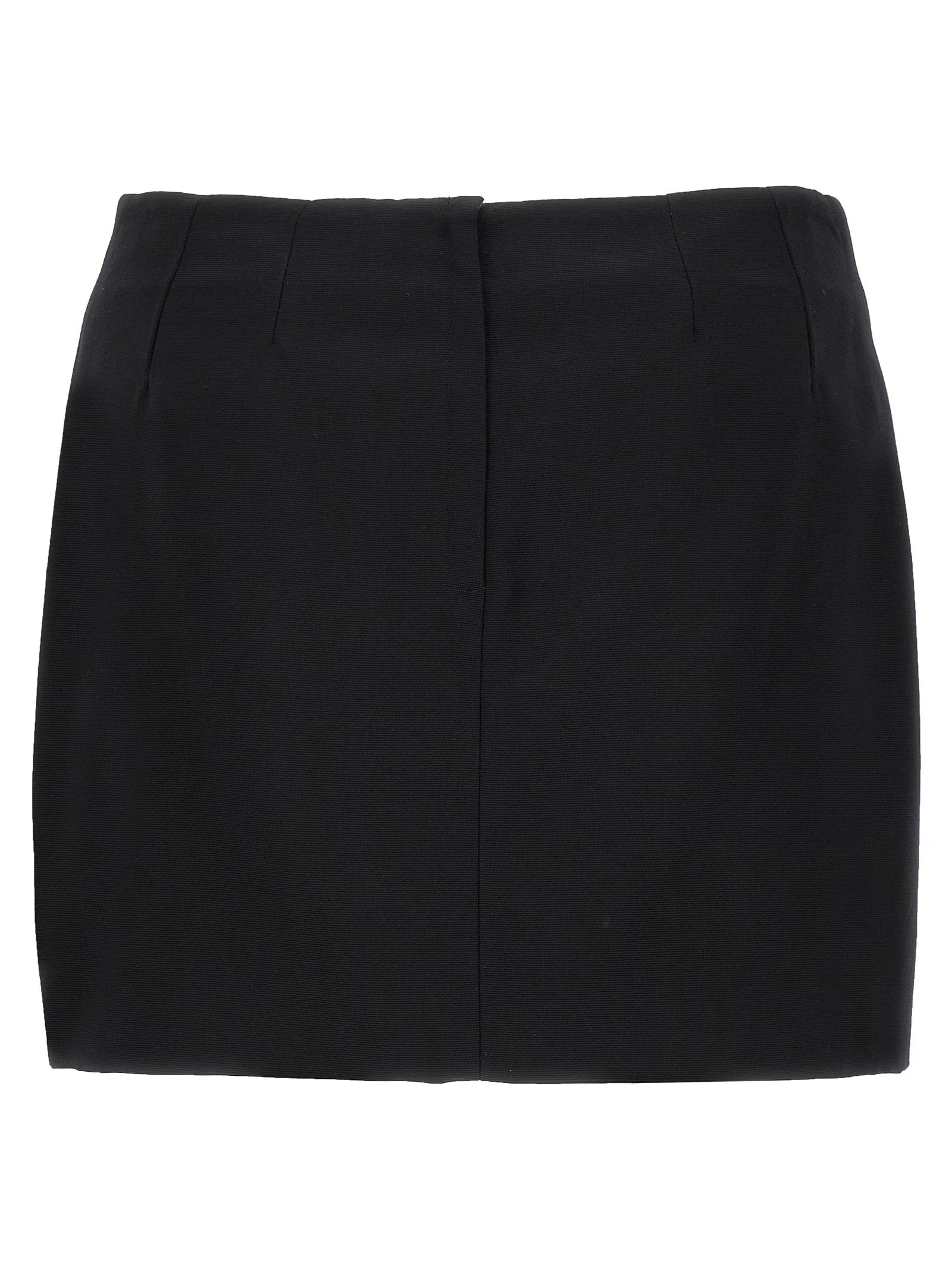 Dolce & Gabbana Black Viscose Long Skirt - IT40