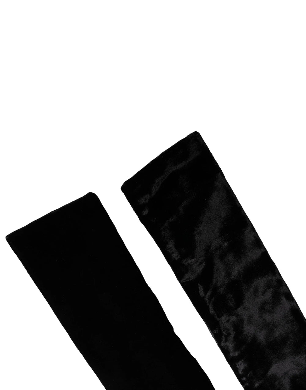 Dolce & Gabbana Black Viscose Satin Waist Women Cintura Belt - IT40|S