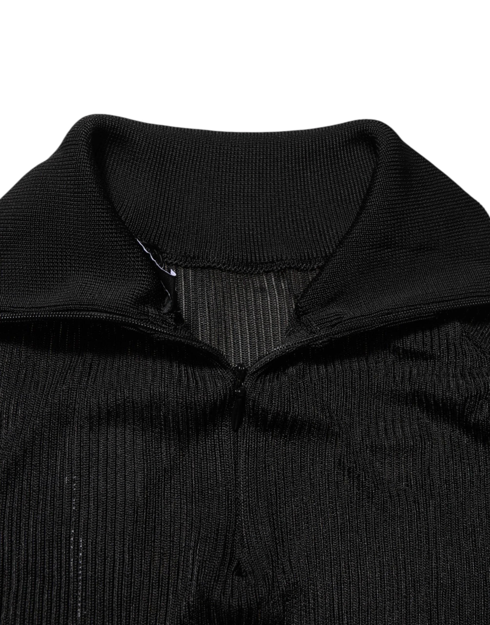 Dolce & Gabbana Black Viscose Turtle Neck Pullover Sweater - IT48 | M - Sweaters