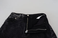 Dolce & Gabbana Black Washed Cotton High Waist Denim Jeans - IT40|S - Jeans
