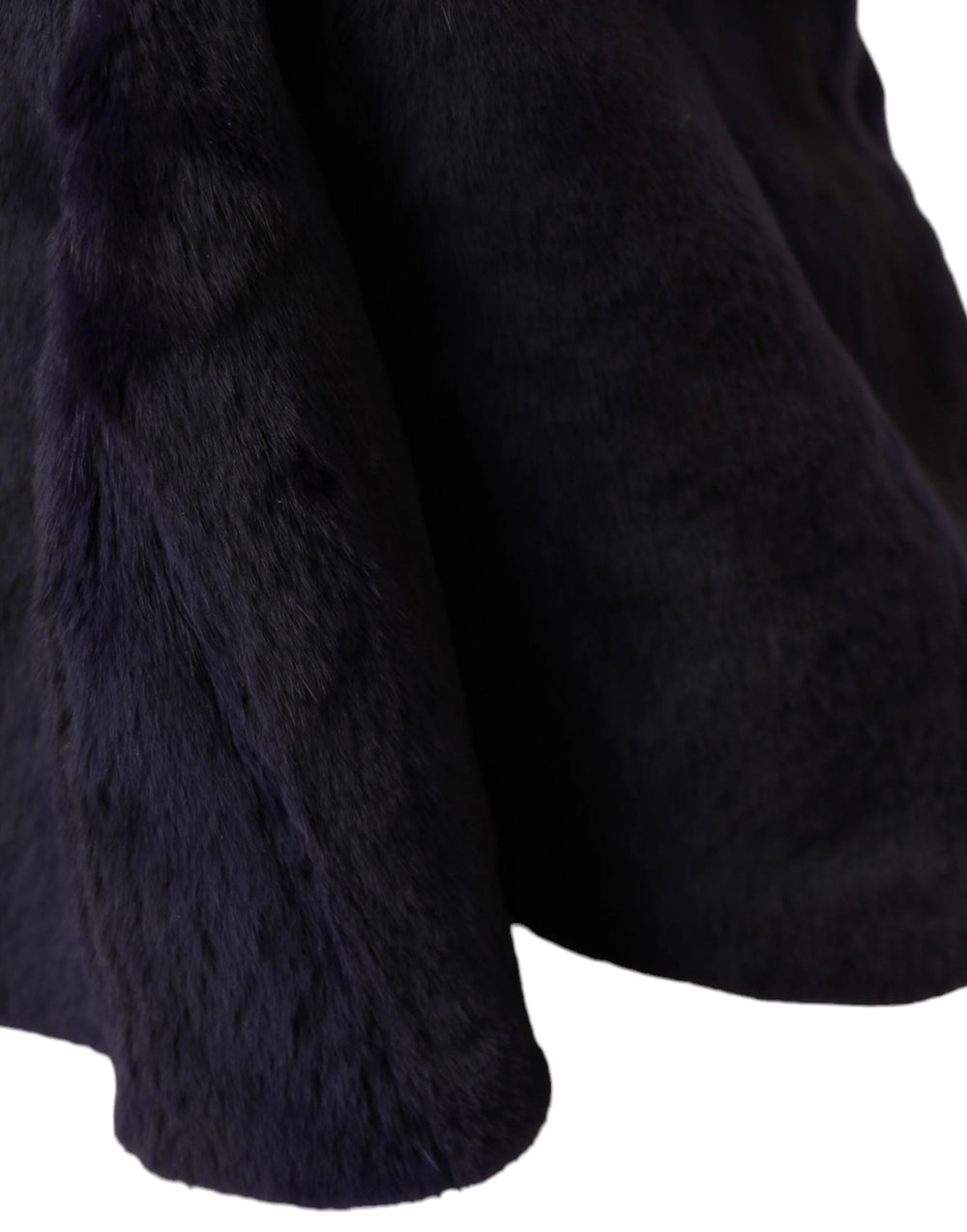 Dolce & Gabbana Black Weasel Fur Whole Head Wrap Hat - 57 cm|S - Hats