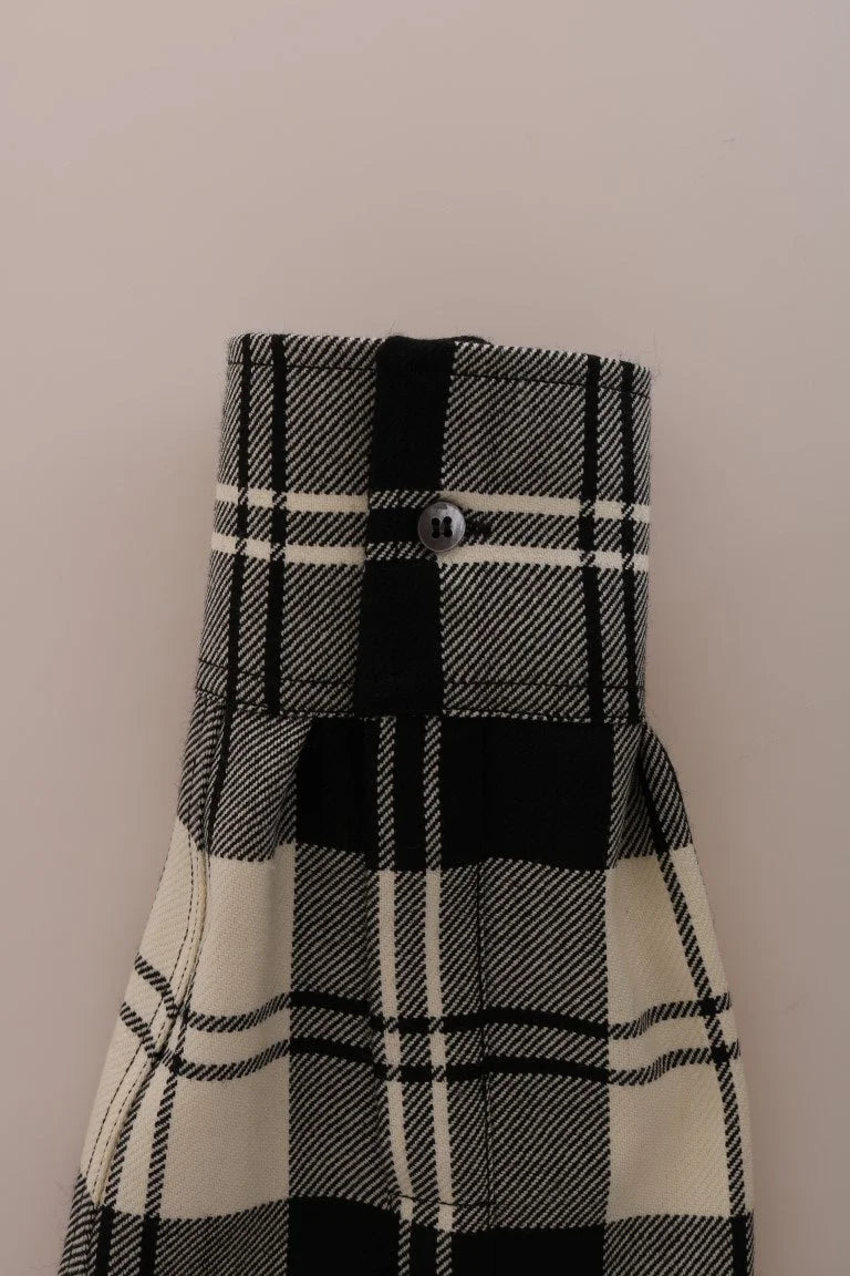 Dolce & Gabbana Black White Fairy Tale Crystal Shirt - IT42|M - Shirts