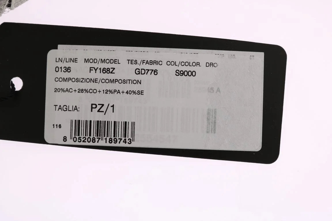 Dolce & Gabbana Black White Floral Lace Crystal Hair Claw - Hair Pins Claws & Clips