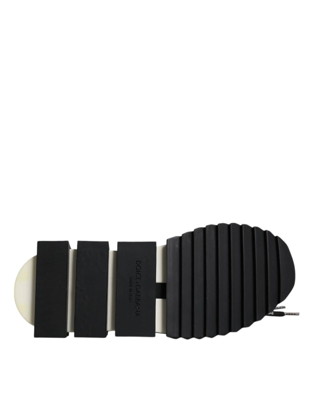 Dolce & Gabbana Black White Logo Sorrento Mens Sneakers Shoes - EU39/US6 - Sneakers