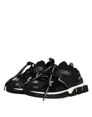 Dolce & Gabbana Black White Logo Sorrento Mens Sneakers Shoes - EU39/US6 - Sneakers