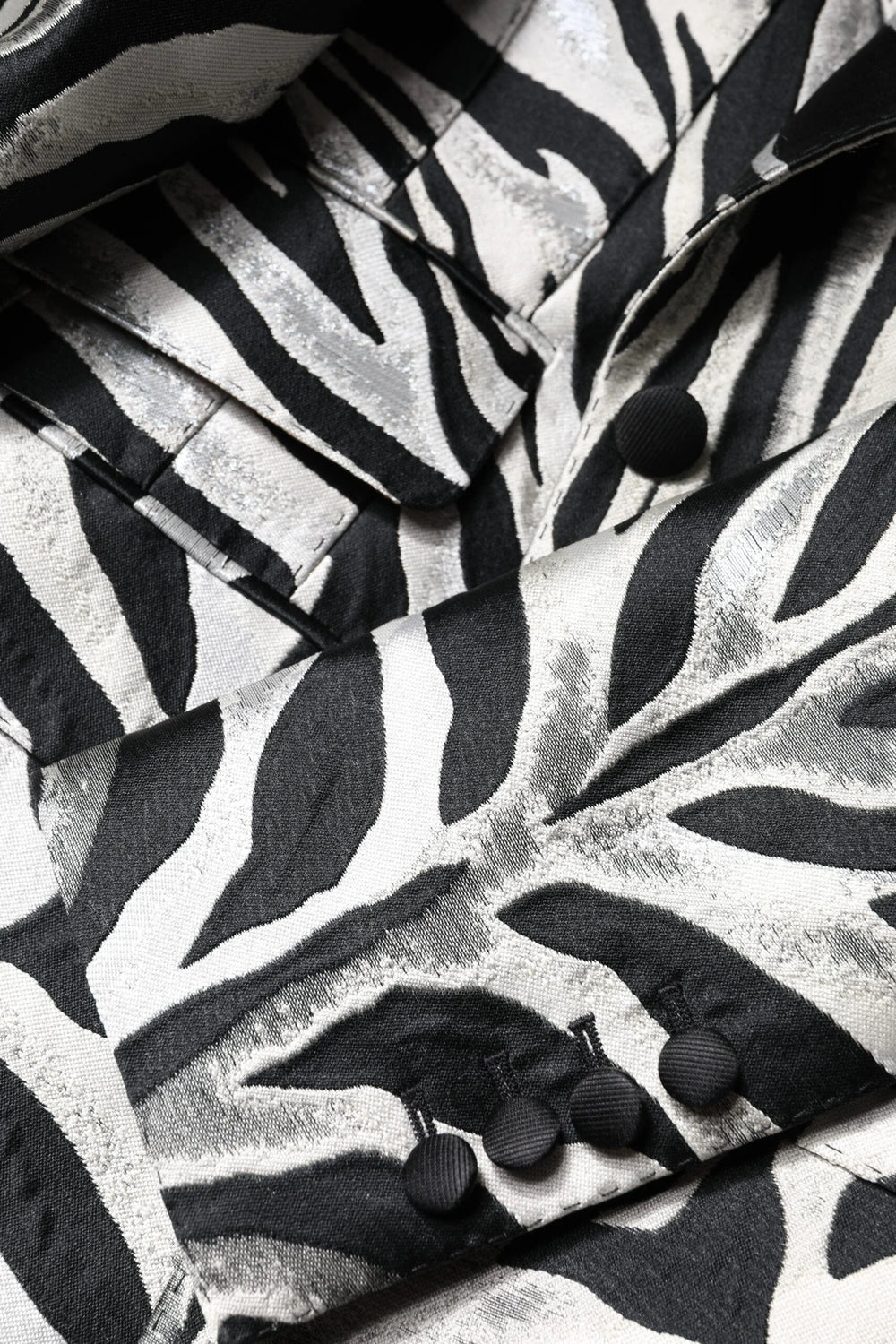 Dolce & Gabbana Black White Polyester Women Blazer Jacket - Sport Jackets