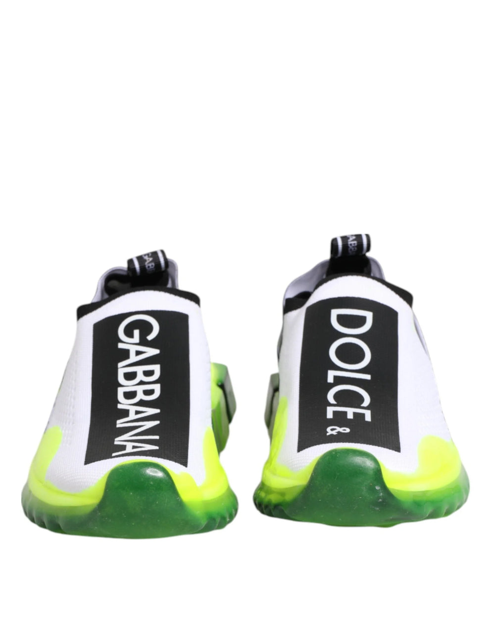 Dolce & Gabbana Black White Slip On Sorrento Sneakers Shoes - EU40/US9.5 - Sneakers