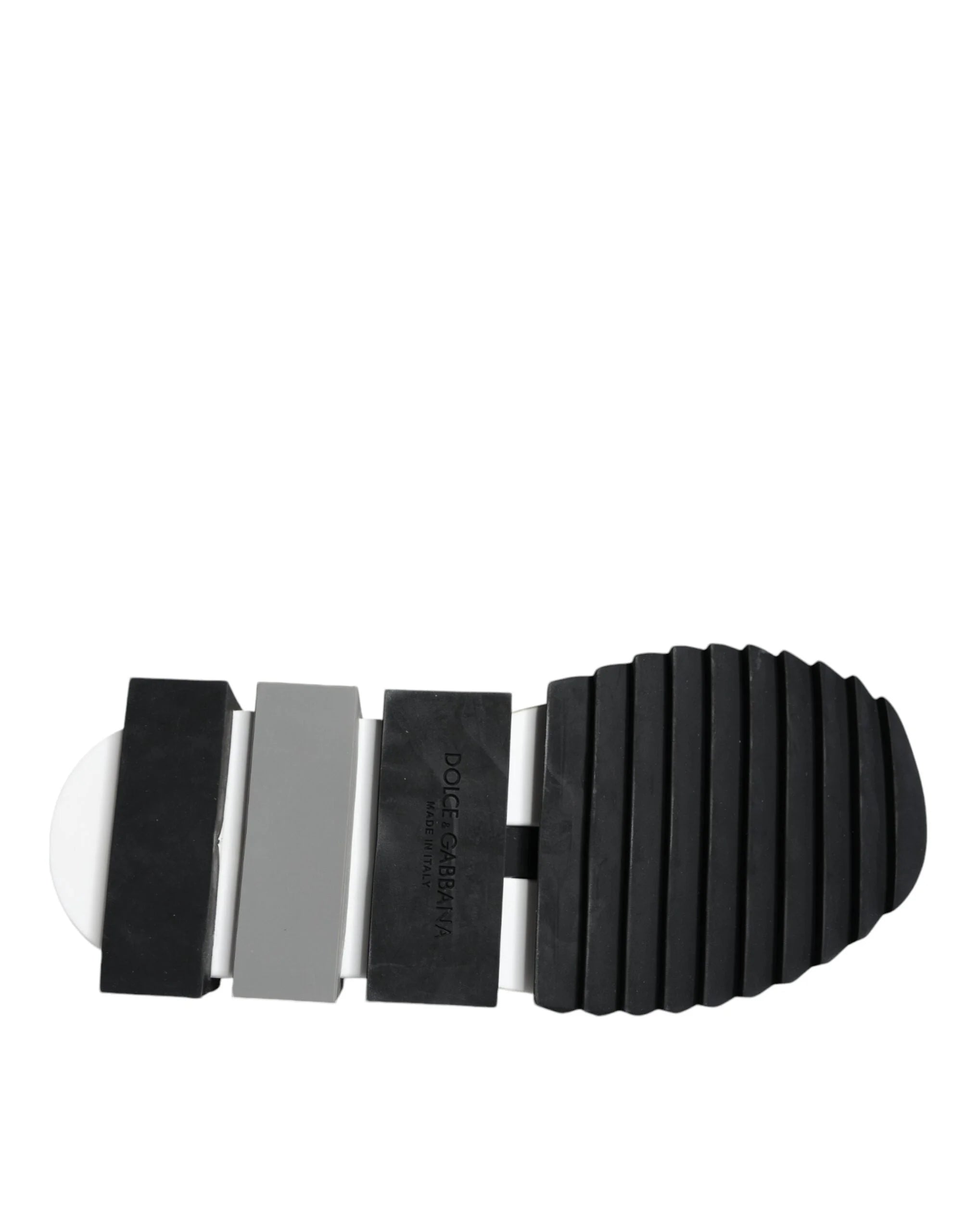 Dolce & Gabbana Black White Sorrento Low Top Sneakers Shoes - Sneakers