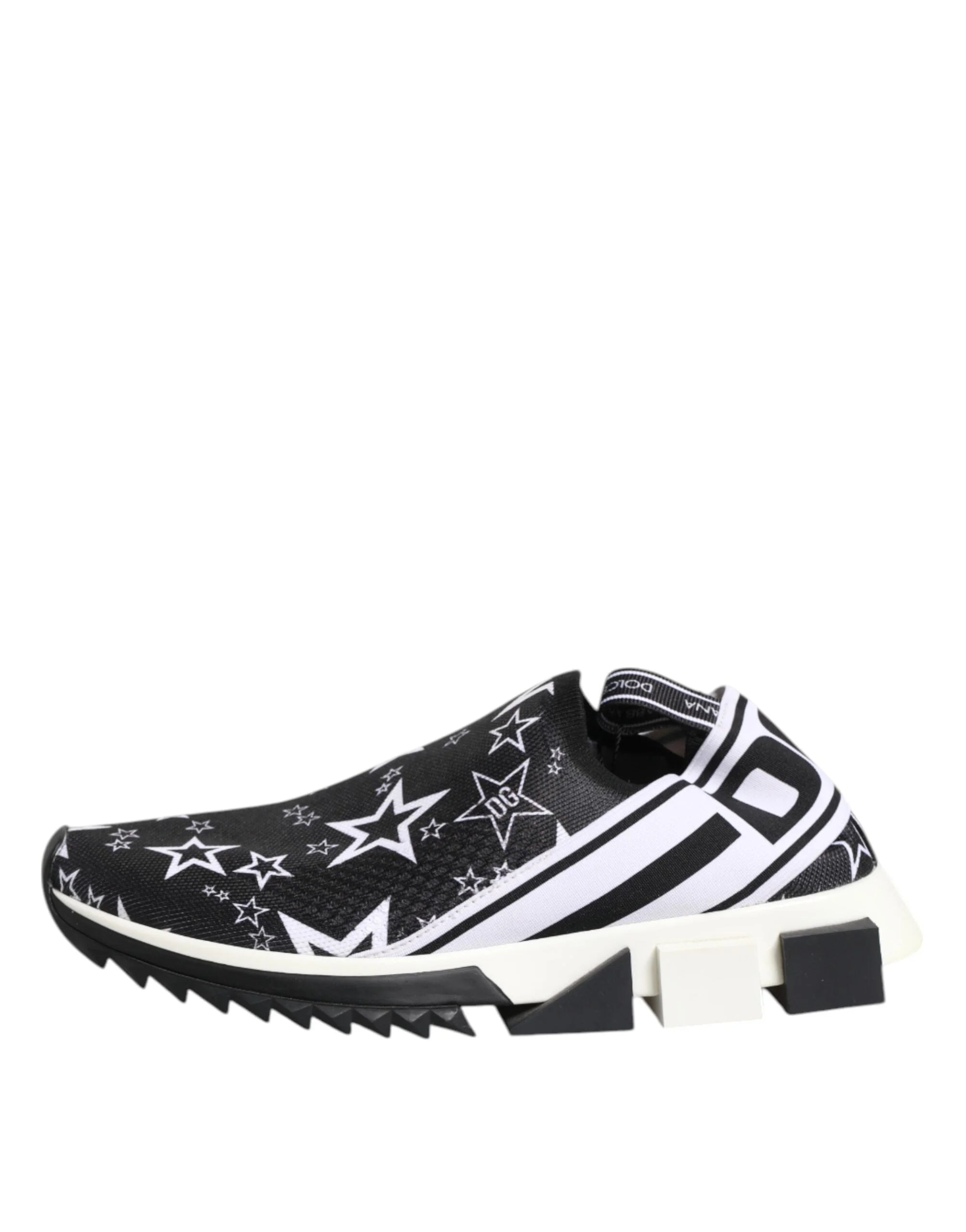 Dolce & Gabbana Black White Sorrento Low Top Sneakers Shoes - EU39/US6 - Sneakers