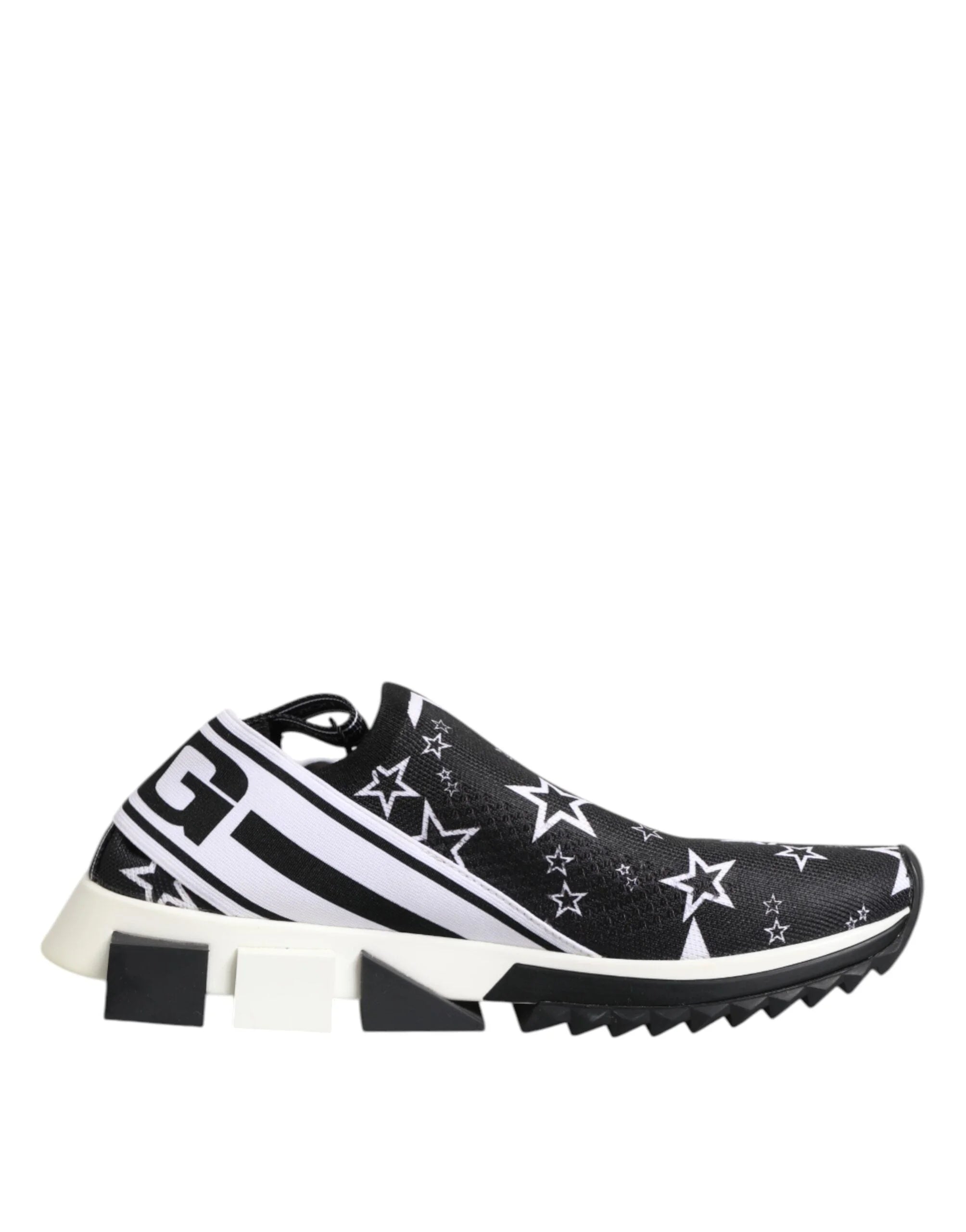 Dolce & Gabbana Black White Sorrento Low Top Sneakers Shoes - EU39/US6 - Sneakers