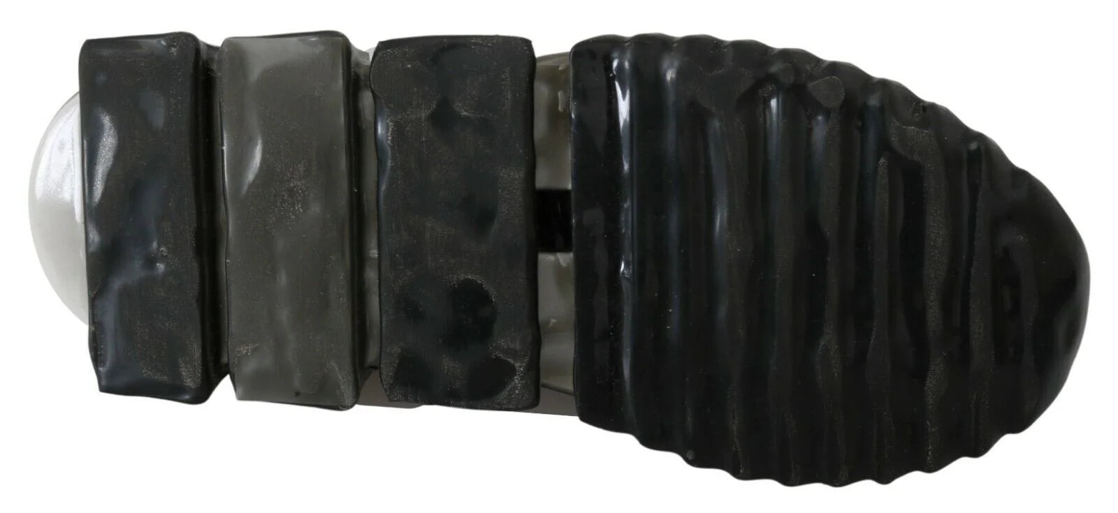 Dolce & Gabbana Black White SORRENTO Sport Stretch Sneakers - EU39/US6